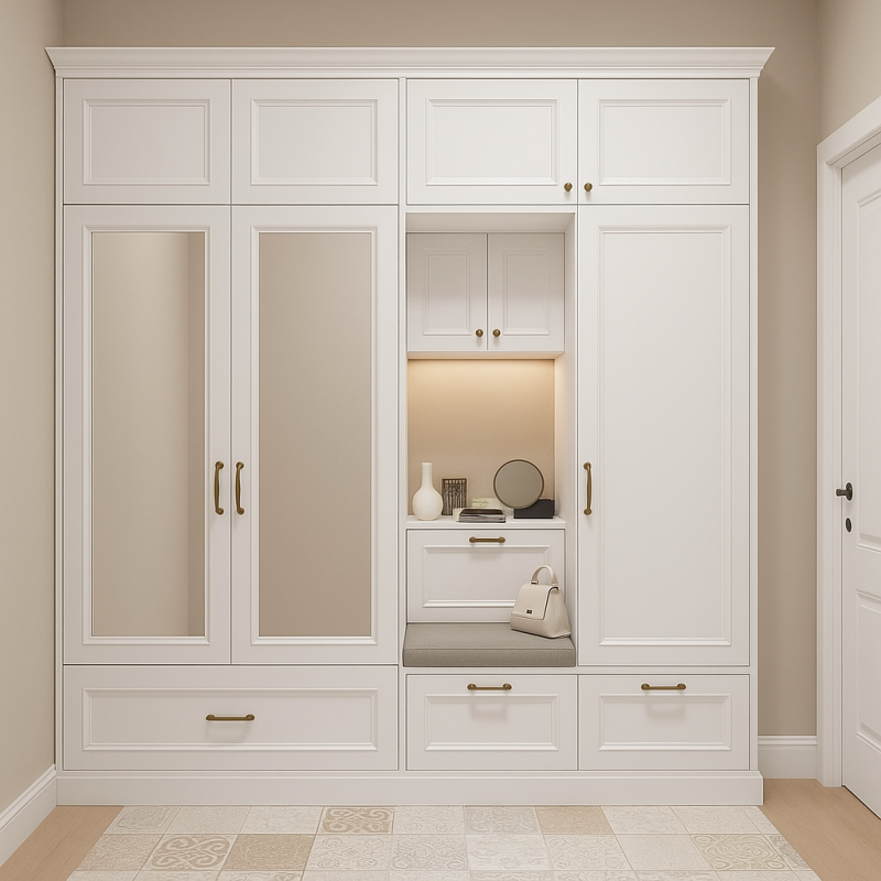 Vestiyer Giriş Dolabı | Avangard Model | Anahtarlıklı Portmanto